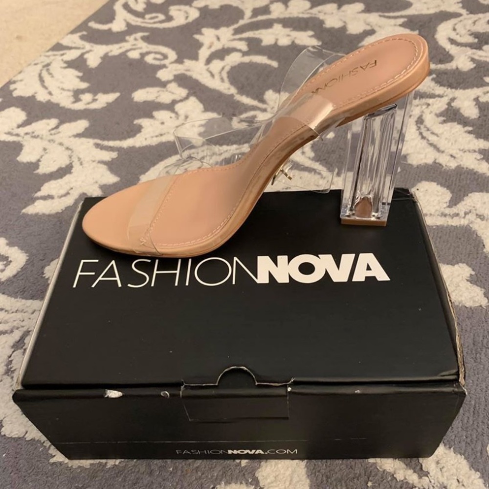 Fashion Nova Glass Slipper